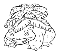 Venusaur Online Värvimine